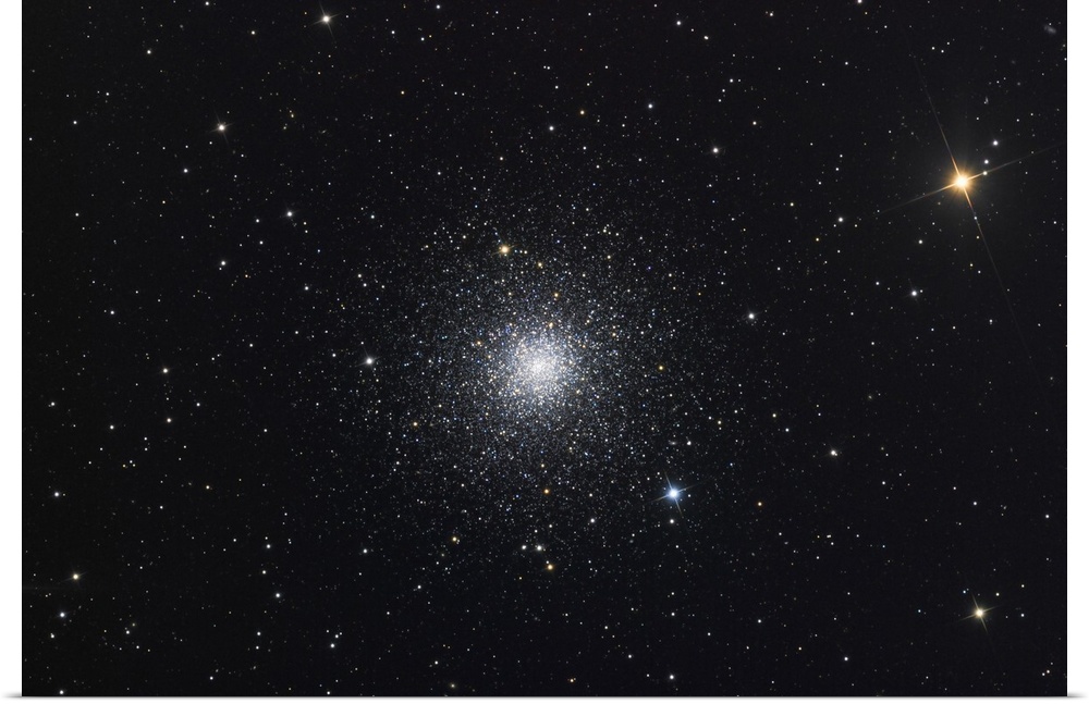 Messier 3 a globular cluster in the constellation Canes Venatici