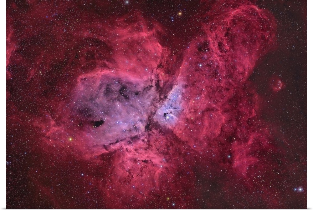 NGC 3372, The Eta Carinae Nebula.