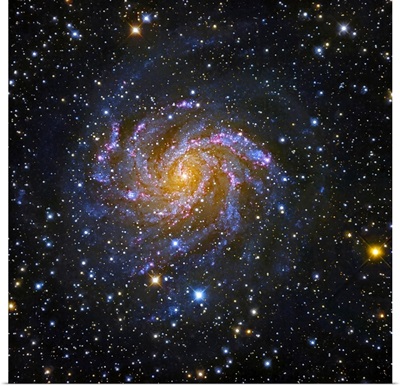 NGC 6946, also known as the Fireworks Galaxy