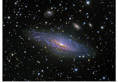 NGC7331 Galaxy and its companion galaxies