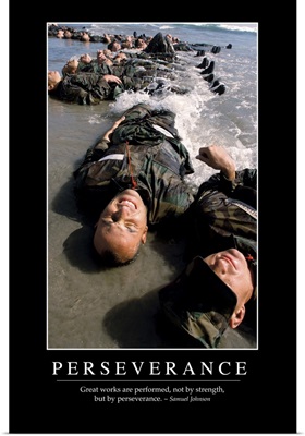 Perseverance: Inspirational Quote and Motivational Poster