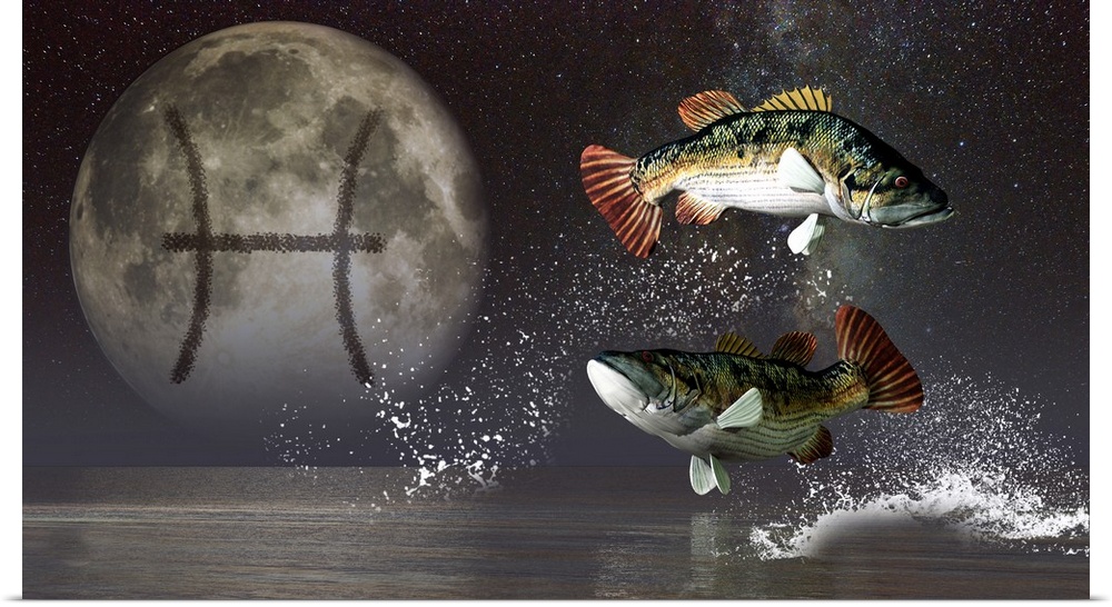 Pisces is the twelfth astrological sign of the Zodiac. Its symbol is two fish, sometimes tied together.