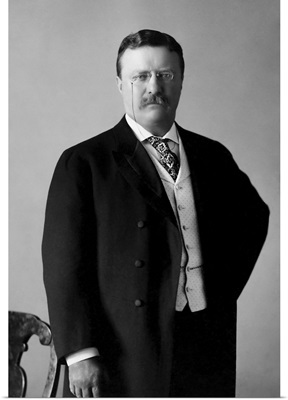 Portrait Of President Theodore Roosevelt, Dated 1904