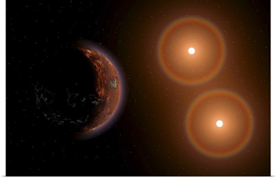 Proxima Centauri exoplanet orbiting the red dwarf star Alpha Centauri C
