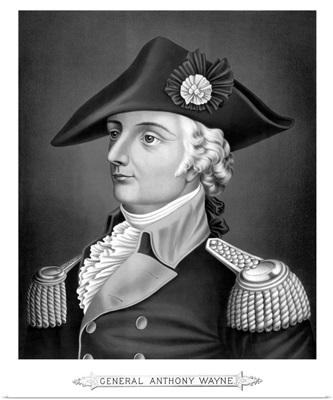 Revolutionary War Print of General Mad Anthony Wayne