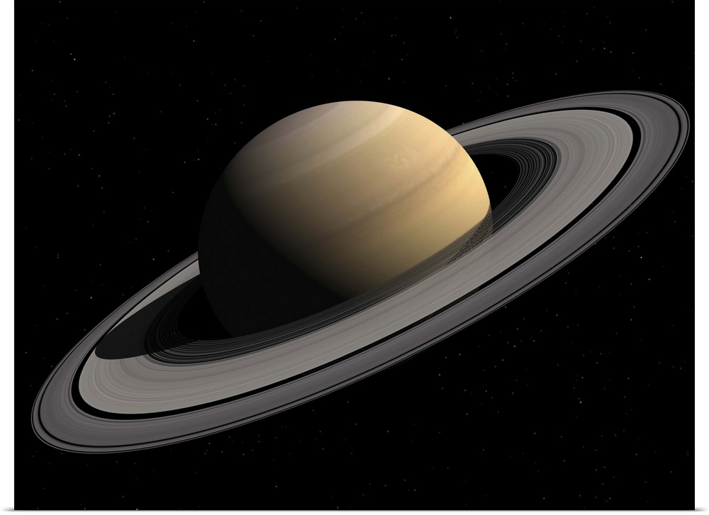 Artist's concept of Saturn.