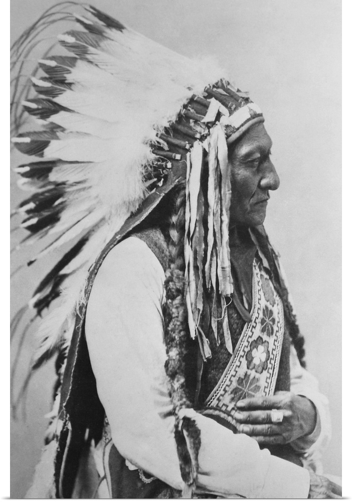 Sioux Chief Sitting Bull.