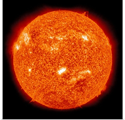 Solar activity on the Sun