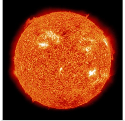 Solar activity on the Sun