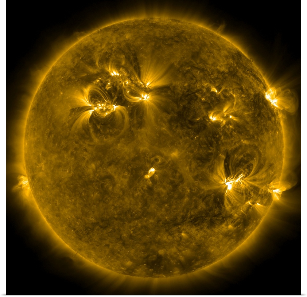 February 17, 2011 - Solar activity on the Sun. This image shows the quiet corona and upper transition region of the Sun.