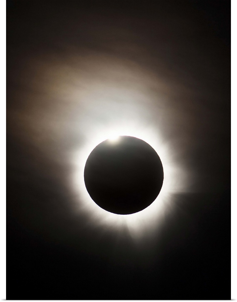 Solar Eclipse with diamond ring effect, Queensland, Australia.