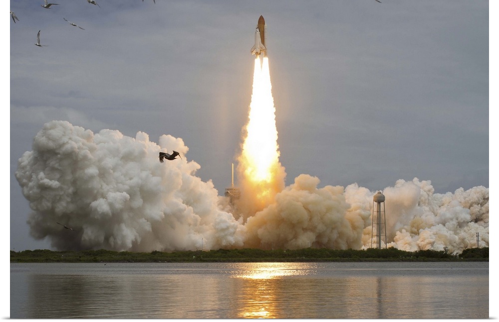 July 8, 2011 - Space shuttle Atlantis is seen as it launches from pad 39A at the Kennedy Space Center in Cape Canaveral, F...
