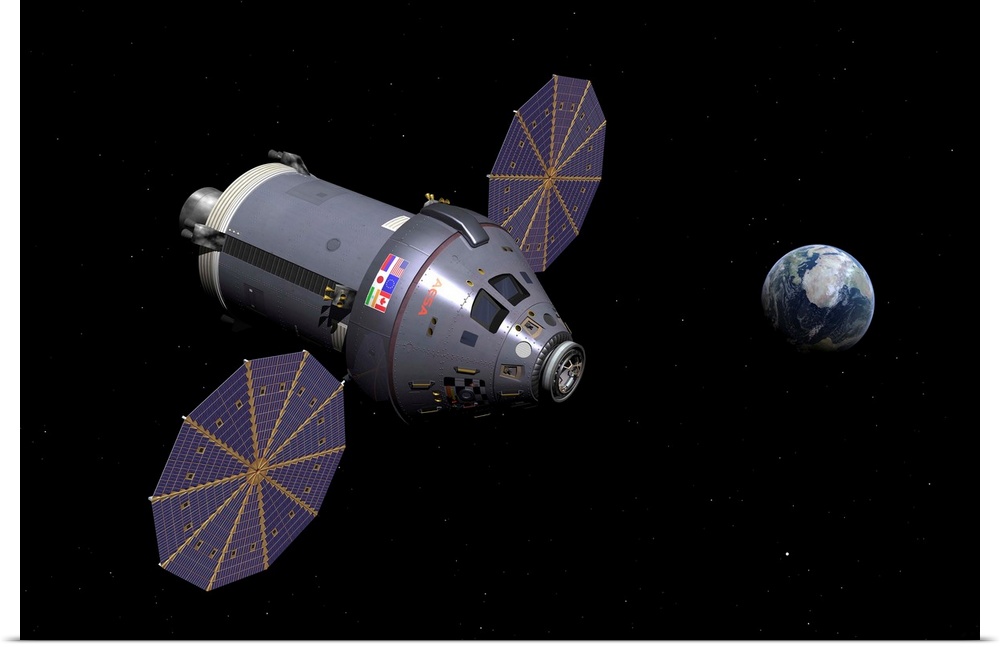 The next generation Deep Space Vehicle (DSV) may be flying within the next decade. Like the Apollo Command/Service Modules...
