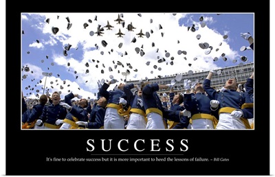 Success: Inspirational Quote and Motivational Poster