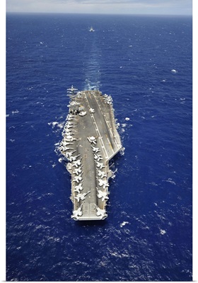 The aircraft carrier USS Nimitz
