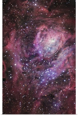 The central region of the Lagoon Nebula