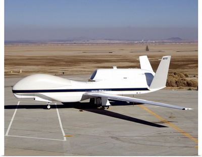 The Global Hawk unmanned aircraft