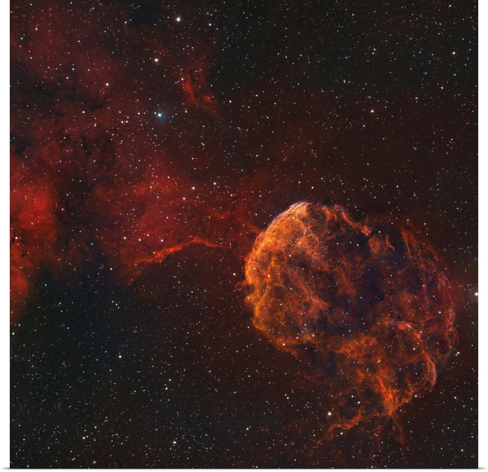 The Jellyfish Nebula, also known as IC 443 and Sharpless 248.