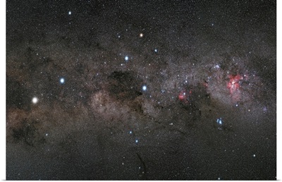 The Southern Cross and the Pointers in the Milky Way