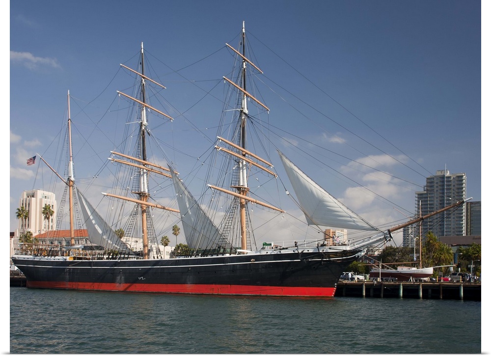 The Star of India is part of the Maritime Museum of San Diego and the world's oldest active sailing ship. Built at Ramsey ...