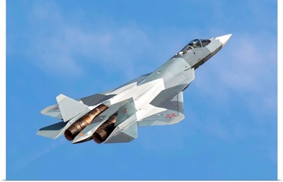 The Sukhoi T-50 future Russian Air Force 5th generation fighter plane