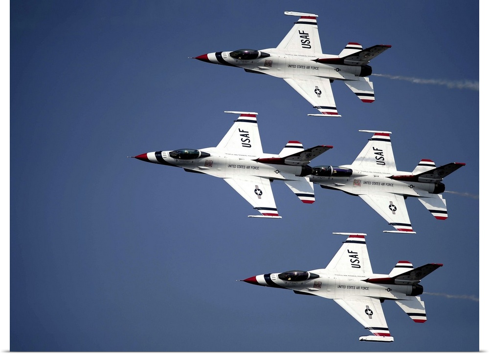 April 9, 2011 - The U.S. Air Force Thunderbird demonstration team performs in their F-16 C/D Fighting Falcons at the Charl...