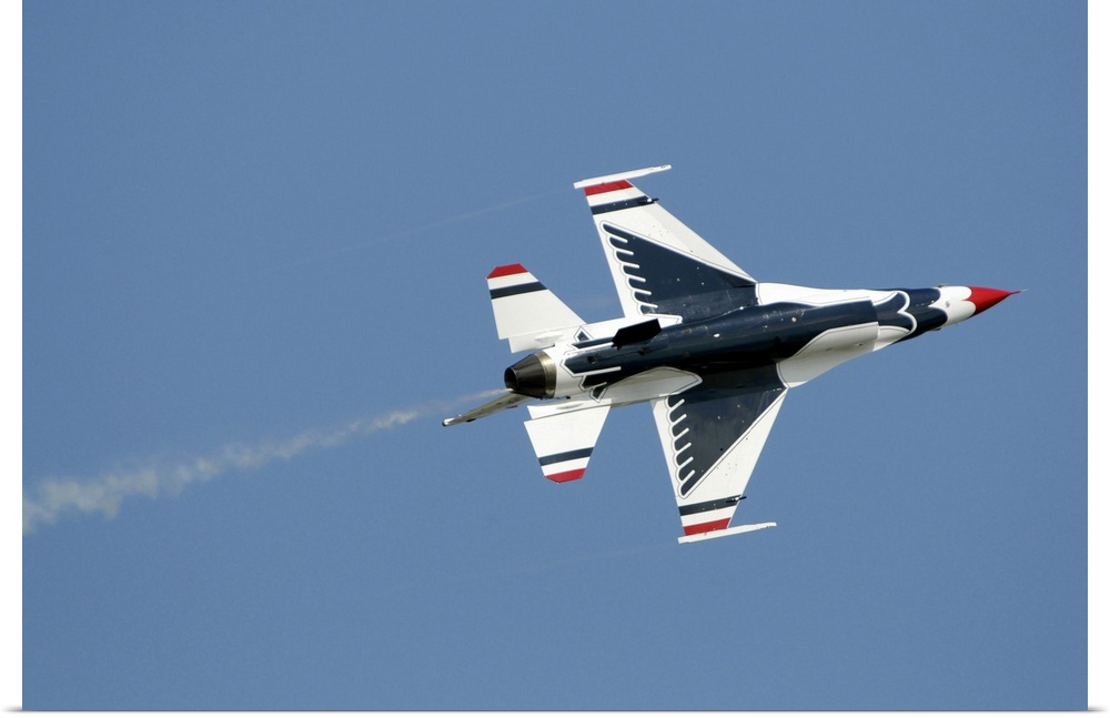 The US Air Force Thunderbirds perform during the 2009 air show