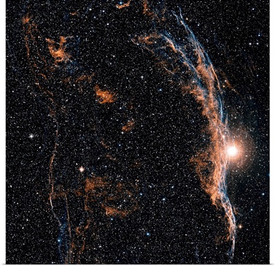 The Witchs Broom Nebula NGC 6960 and part of the Veil Nebula
