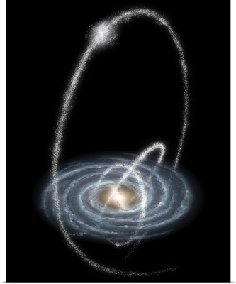 Three newlydiscovered streams arcing high over the Milky Way Galaxy