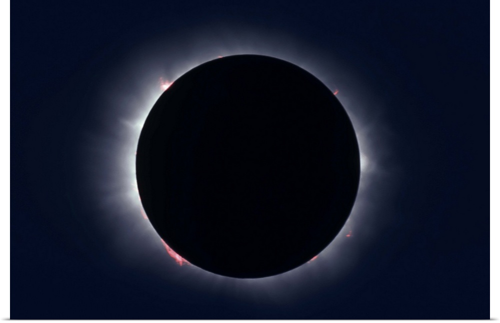 February 26, 1979 - Total solar eclipse taken near Carberry, Manitoba, Canada.