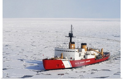 USCGC Polar Sea conducts a research expedition in the Beaufort Sea