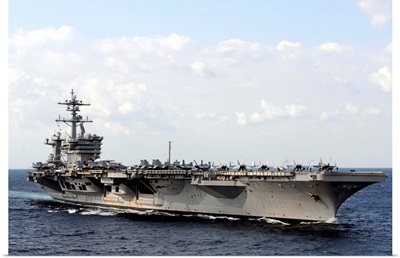 USS Carl Vinson underway in the Arabian Sea