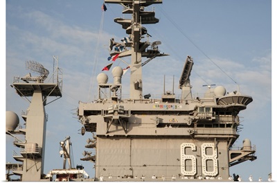 USS Nimitz Arrives At Joint Base Pearl Harbor Hickam