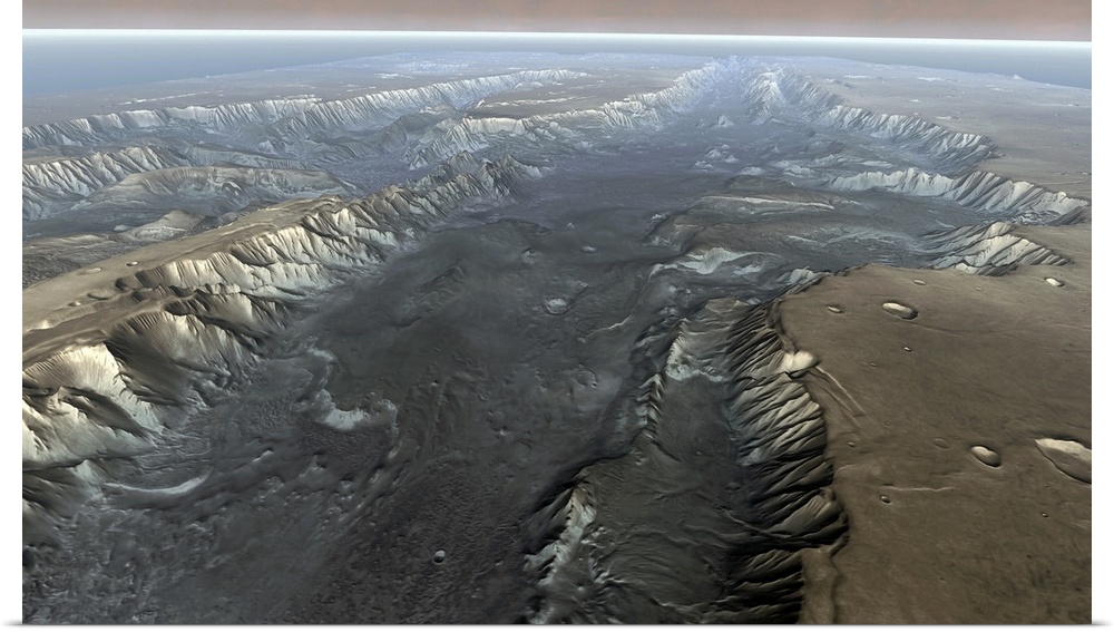 Valles Marineris the Grand Canyon of Mars