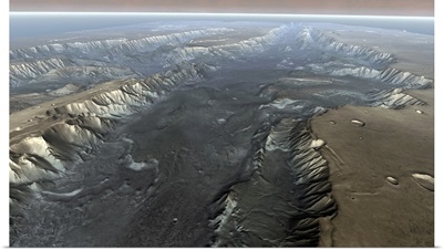 Valles Marineris the Grand Canyon of Mars
