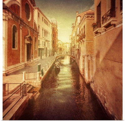 Venetian canal, Venice, Italy