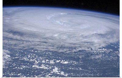 View from space of Hurricane Irene off the east coast of the United States