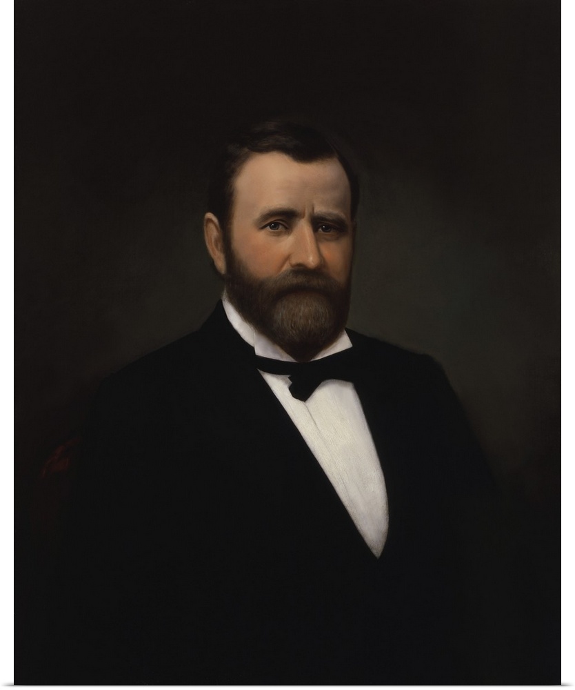 Vintage portrait of President Ulysses S. Grant.