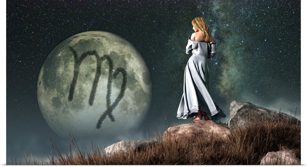 Virgo is the sixth astrological sign of the Zodiac. Its symbol is the virgin or maiden.