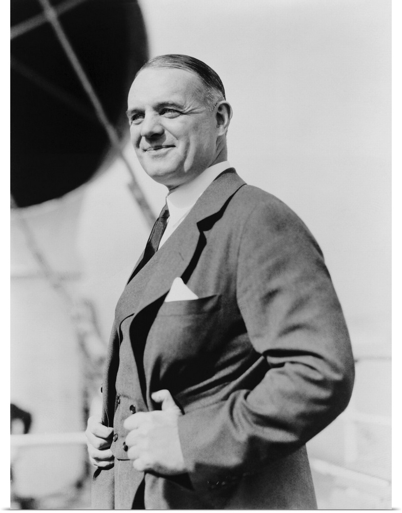 June 8, 1928 - Vintage photo of the William (Wild Bill) Donovan, the Father of Central Intelligence.