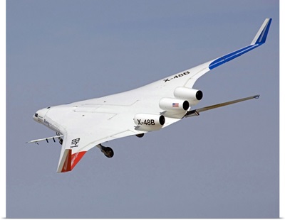 X48B Blended Wing Body in flight