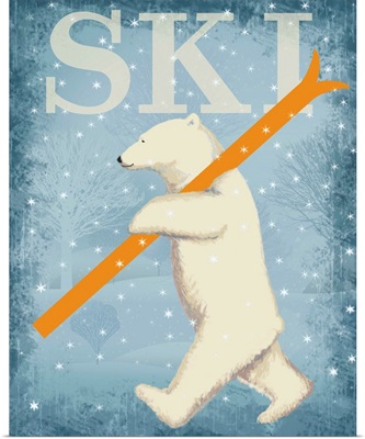 Ski Polar Bear I