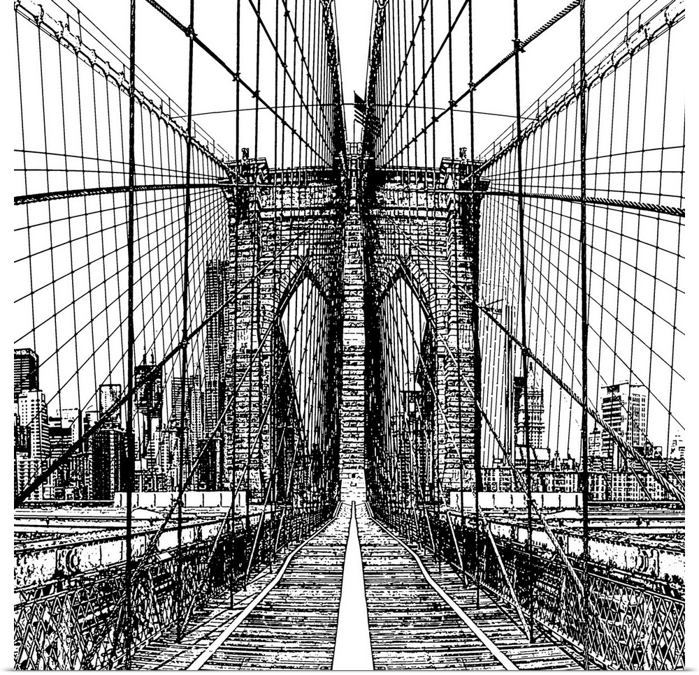 Brooklyn Bridge Sketch