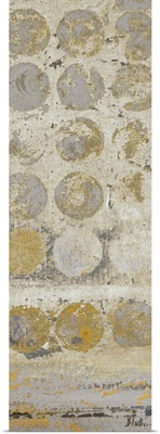 Dots on Gold Panel I