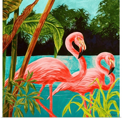 Hot Tropical Flamingo II