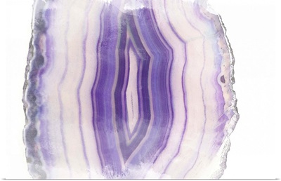 Purple Watercolor Agate II