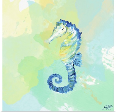 Watercolor Sea Creatures IV