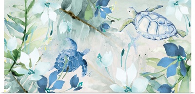 Watercolor Sea Turtles