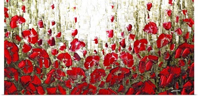 Red Poppies Landscape