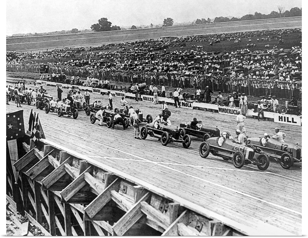 An auto race in the Washington, D.C. area, c1922.
